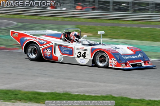 2008-04-26 Monza 0763 Classic Endurance Racing - Bryan - Chevron B36 1976